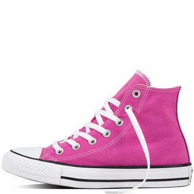 Converse Chuck Taylor All Star Classic High Tops Mens - Fuchsia Shoes (948FZPDO)